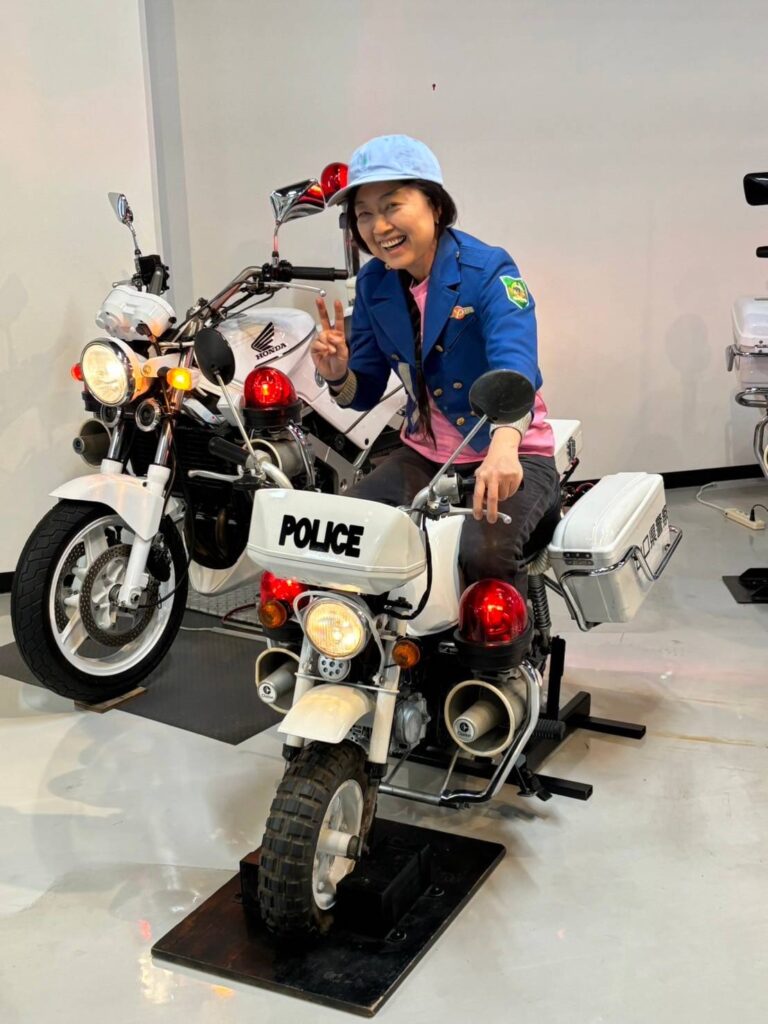 20thツアーイベント11月山口県(ミニ白バイ乗車体験)