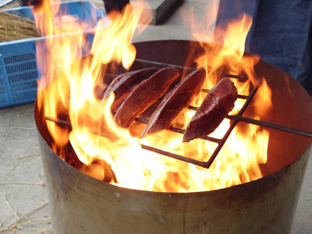ツアーイベント３月高知県　鰹藁焼きタタキ体験