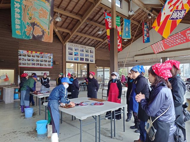 ツアーイベント３月高知県　鰹藁焼きタタキ体験