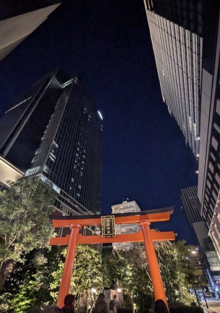 ツアーイベント１２月東京(道路元標)夜景