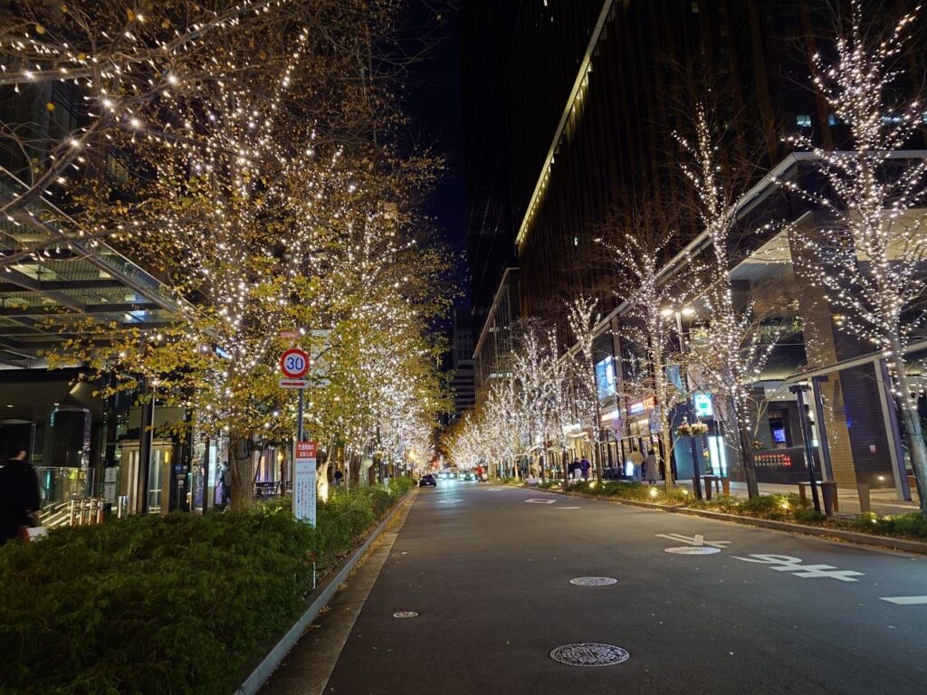 ツアーイベント１２月東京(道路元標)イルミネーション