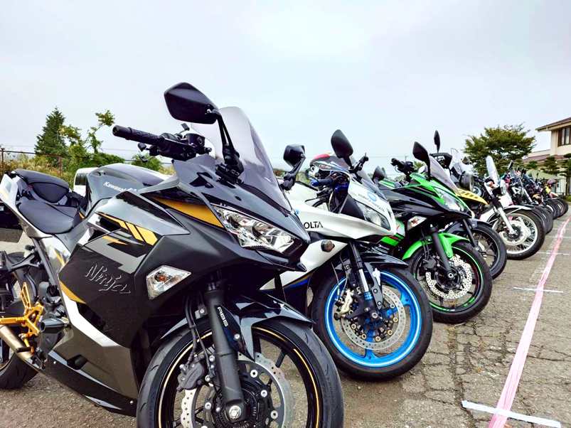 全国から集まったバイク!(一部)